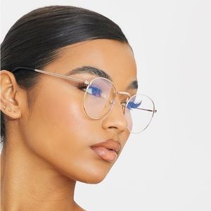 Pretty Little Thing blue light glasses